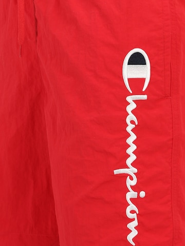 Champion Authentic Athletic Apparel Kratke kopalne hlače | rdeča barva