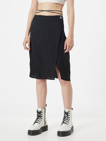 Calvin Klein Jeans Skirt in Black: front