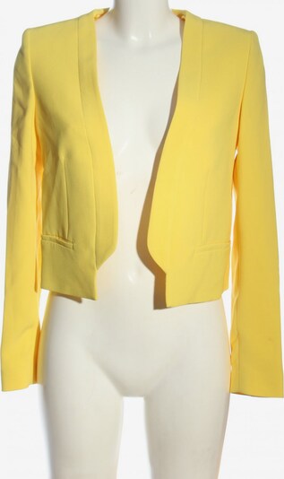 MANGO Kurz-Blazer in S in pastellgelb, Produktansicht