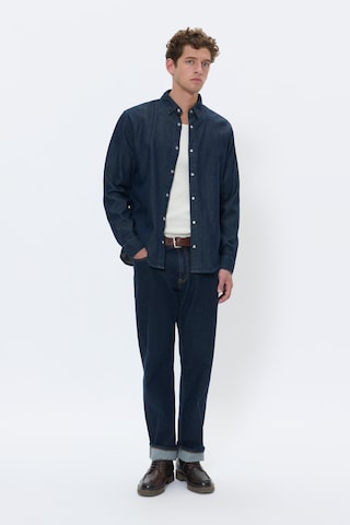 Matinique Comfort fit Overhemd 'Christaldo' in Blauw