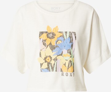 T-shirt ROXY en blanc : devant