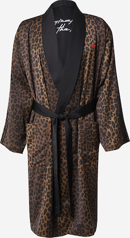 ADIDAS ORIGINALSKratki kupaći ogrtač - crna boja: prednji dio