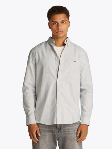 Tommy Jeans Regular fit Πουκάμισο σε μπλε: μπροστά