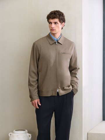 Next Between-season jacket 'Motionflex' in Grey: front