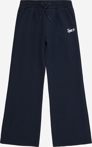 TOMMY HILFIGER Wide Leg Housut värissä sininen: etupuoli