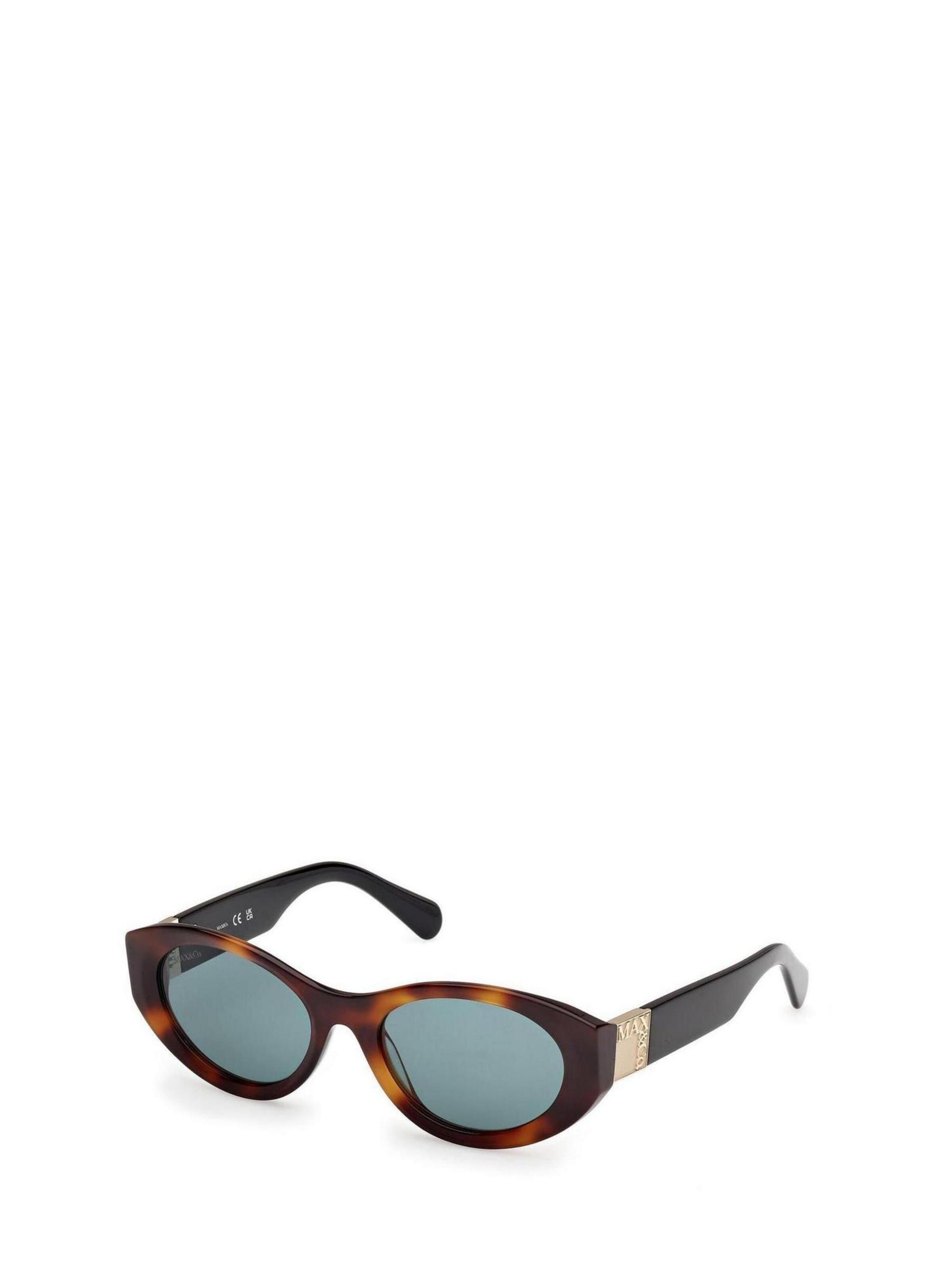 Occhiali da sole 'MO0123 52N' di MAX&Co. in marrone: frontale