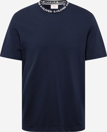 T-Shirt s.Oliver en bleu : devant