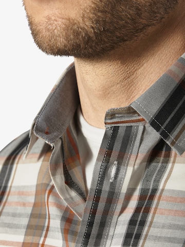 BABISTA Regular fit Button Up Shirt 'Tonivero' in Grey
