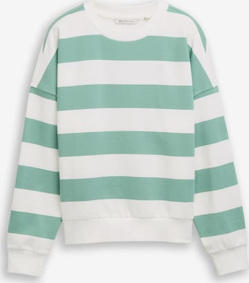 žalia TOM TAILOR DENIM Megztinis be užsegimo: priekis