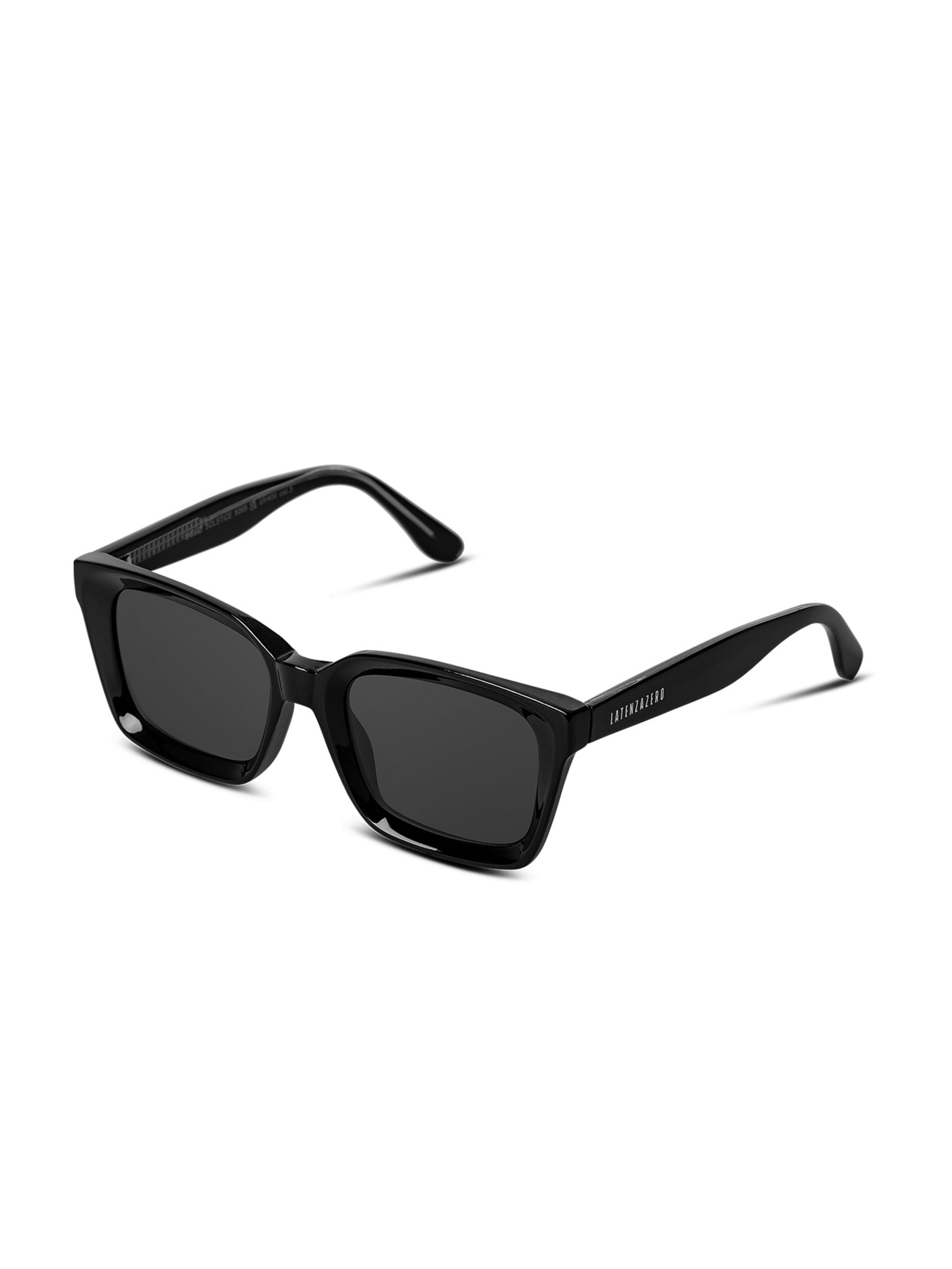 LatenzaZero Sonnenbrille 'Solstice Sun'‌‌‌‌ in Schwarz: Vorderseite