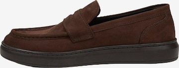 Desa Classic Flats 'Beleg' in Brown: front