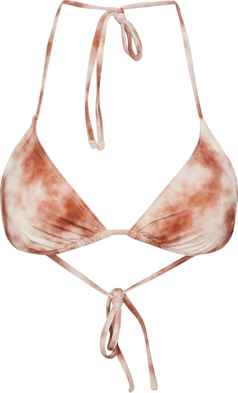 PIECES Triangel Bikinitop 'BAOMI' in Rostbraun PIECES Triangel Bikinitop 'BAOMI' in Rostbraun