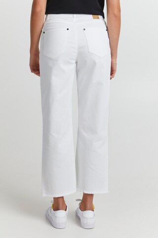 PULZ Jeans - Bootcut Vaquero en blanco