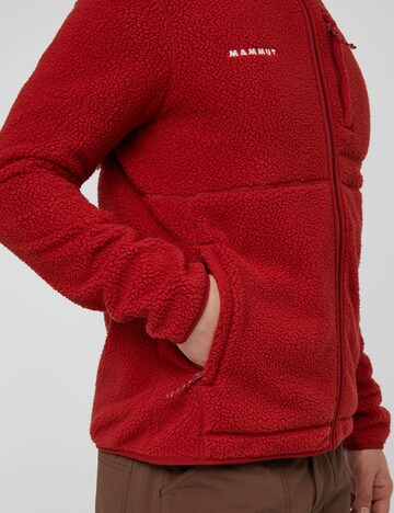 MAMMUT Fleecejacke  'Falera Pro ML' in Rot