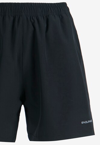 ENDURANCE Regular Workout Pants 'Gatun' in Black