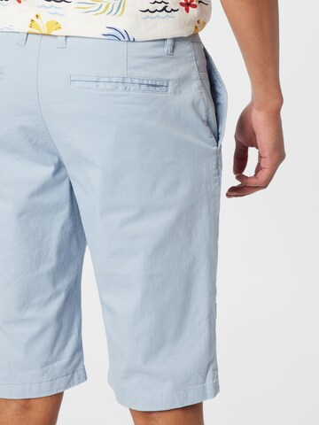 s.Oliver Regular Chino Pants 'Bermuda' in Blue