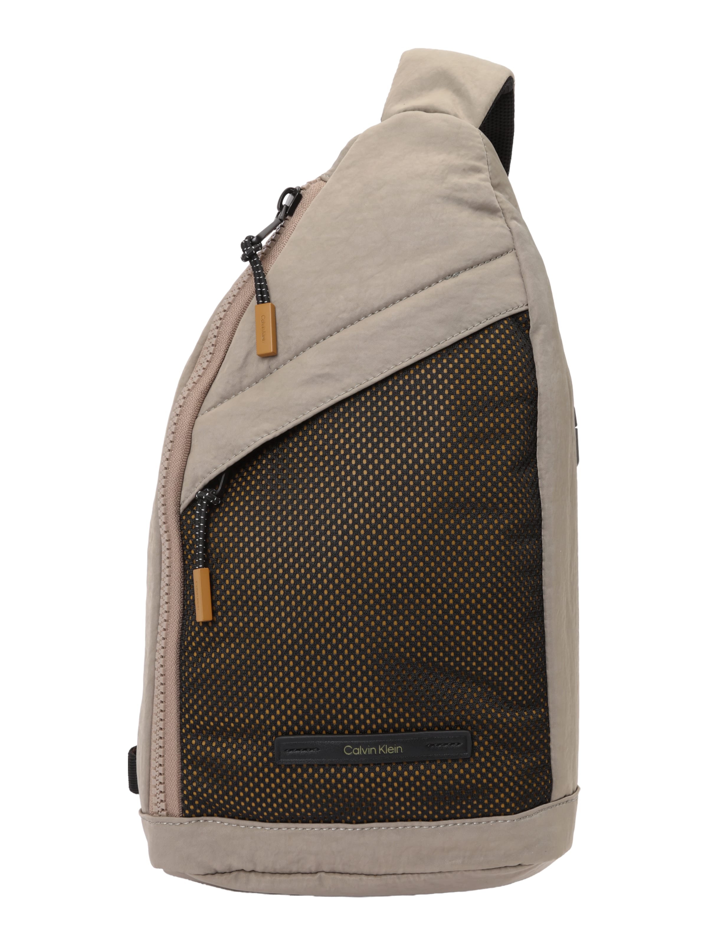 Calvin Klein Schoudertas in Grijs: voorkant