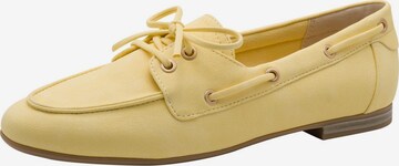 Chaussure basse MARCO TOZZI en jaune : devant