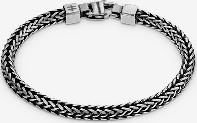 UNSAME Armband in schwarz / silber, Produktansicht