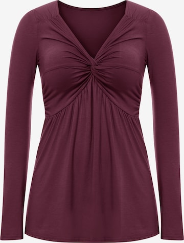 Tricou de la Imily Bela pe roșu: față