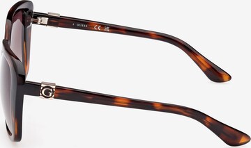 Lunettes de soleil GUESS en marron