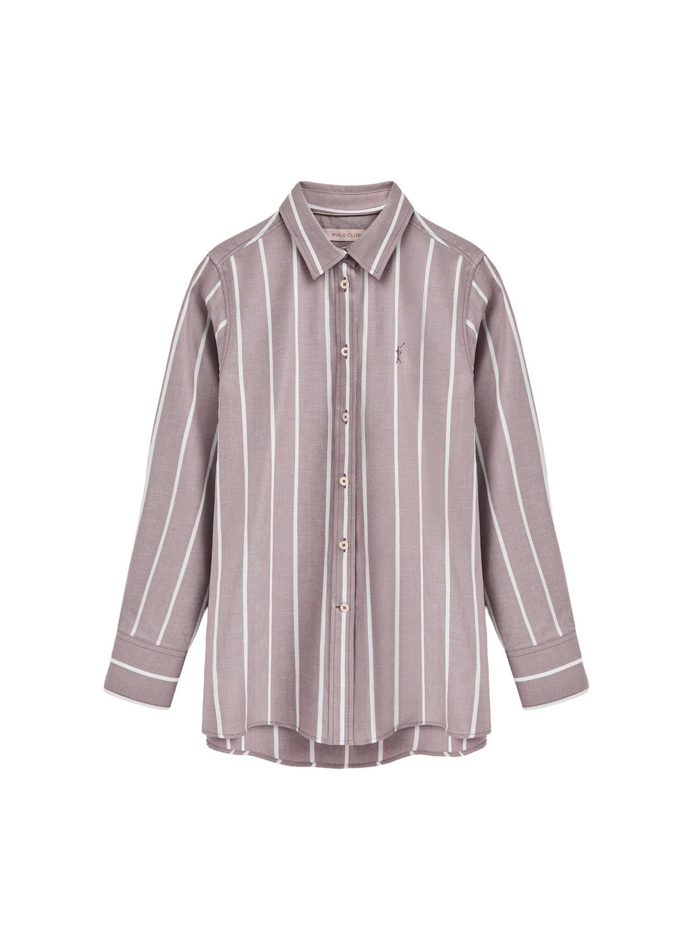 Polo Club Blouse in Pink: front
