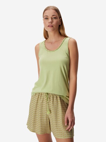 Goldenbay Pajama Shirt 'Dahlia' in Green