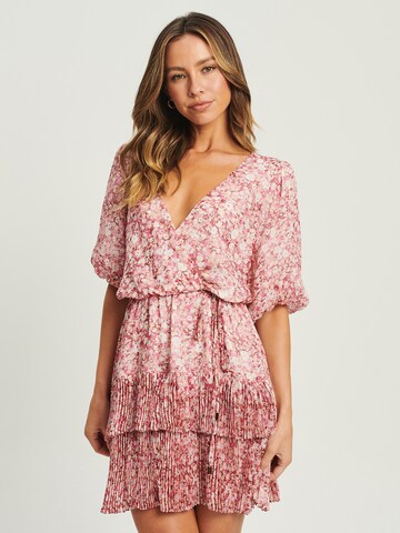 Robe 'ORLY' Chancery en rose : devant