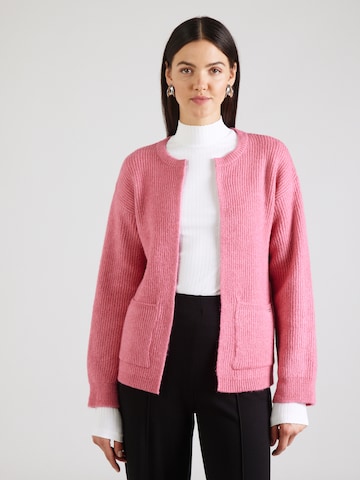 MORE & MORE Strickjacke in Pink: Vorderseite