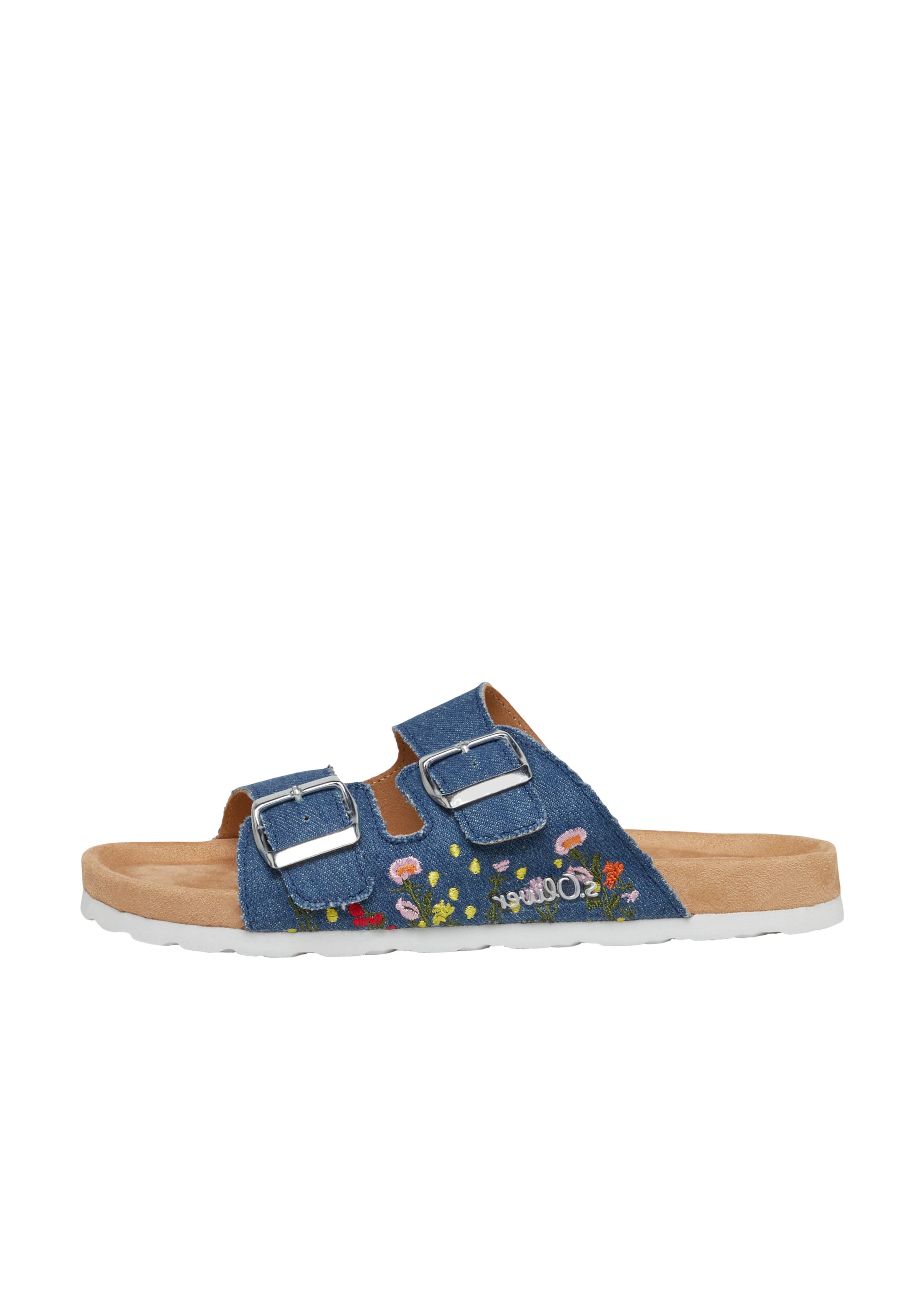 Sandales s.Oliver en bleu : devant