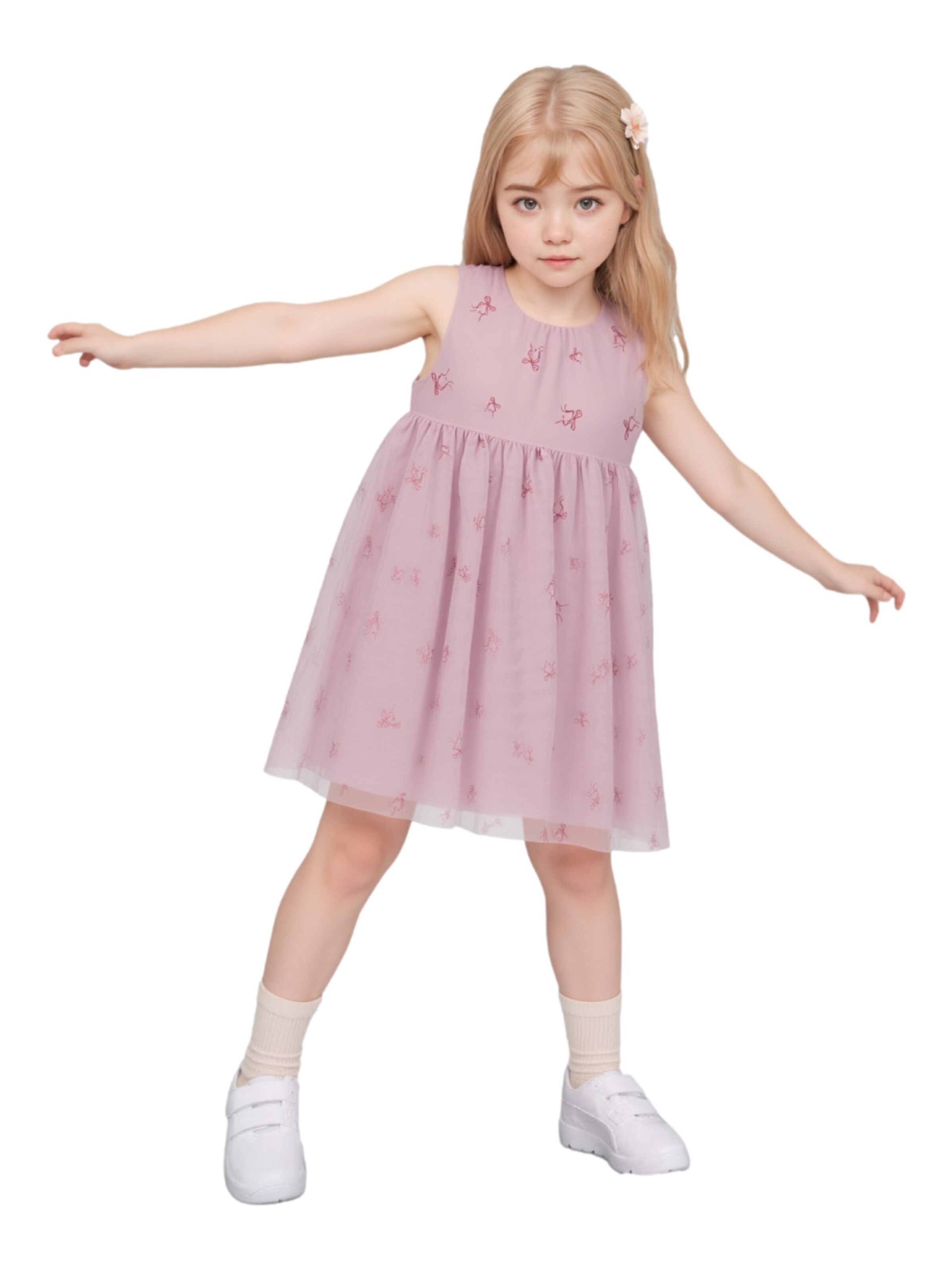 NAME IT - Vestido 'NMFVABOS' en lila