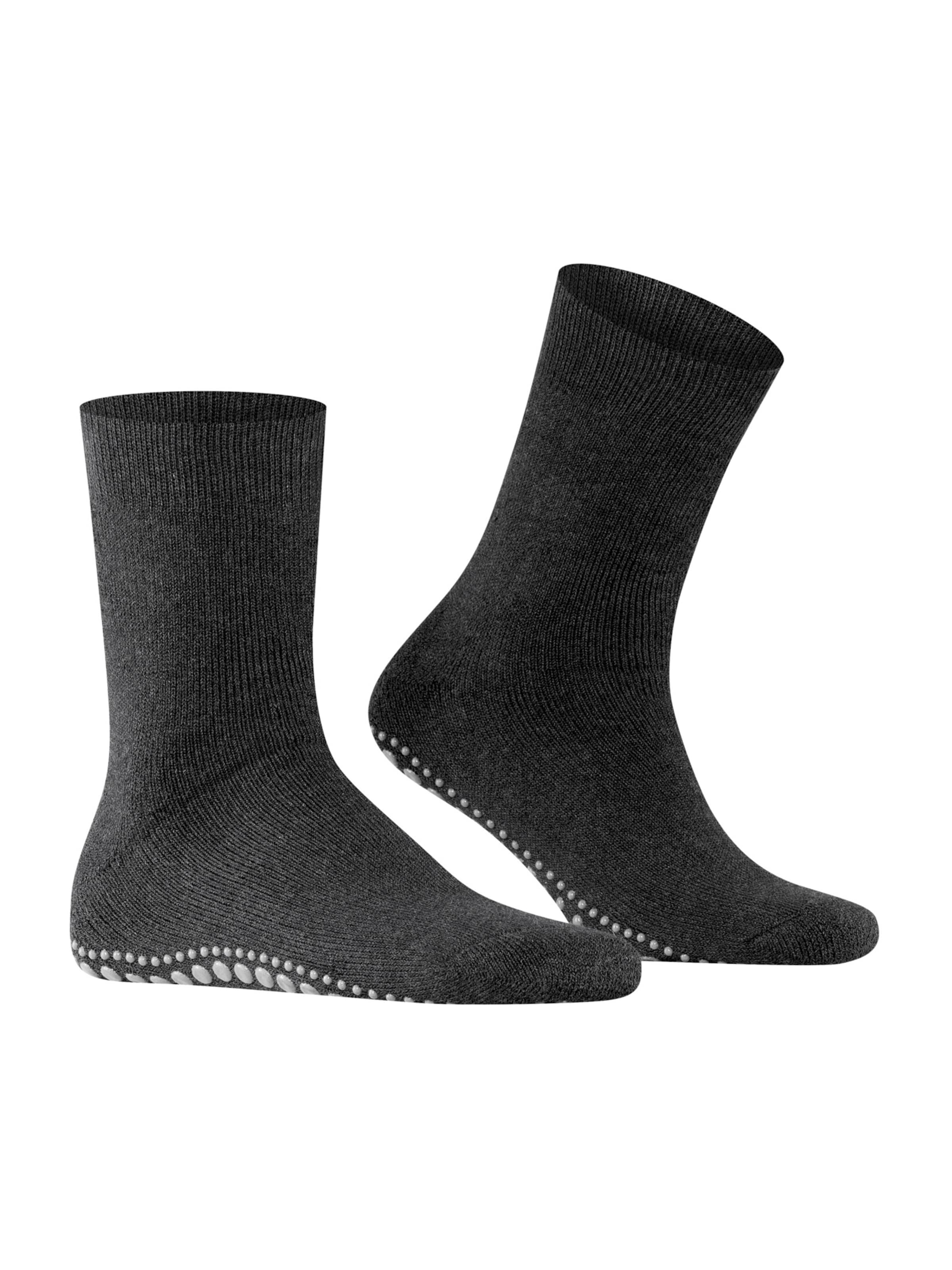 FALKE Socks 'Homepads' in Grey: front