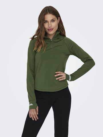 ONLY PLAY Performance Shirt 'Ean' in Green: front