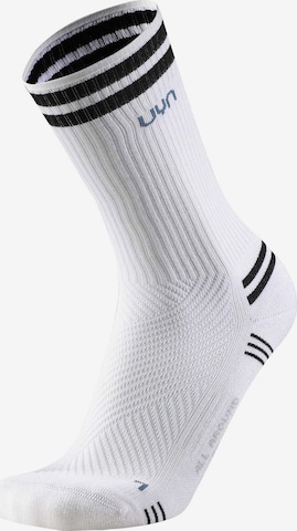 Chaussettes Uyn en blanc : devant