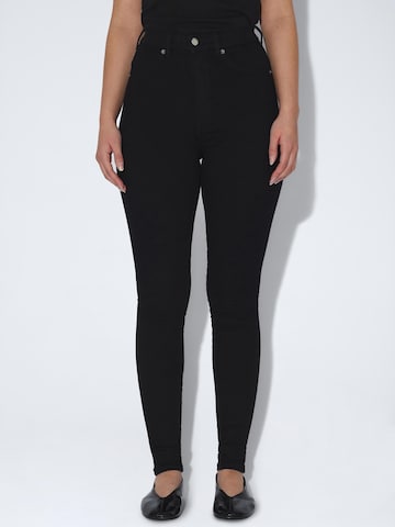 Dr. Denim Skinny Jeans 'Solitaire Petite' in Black: front