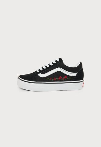 VANS Platform trainers 'Old Skool' in Black: front