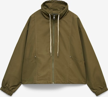 VERO MODA - Chaqueta de entretiempo 'VMDORA' en verde: frente