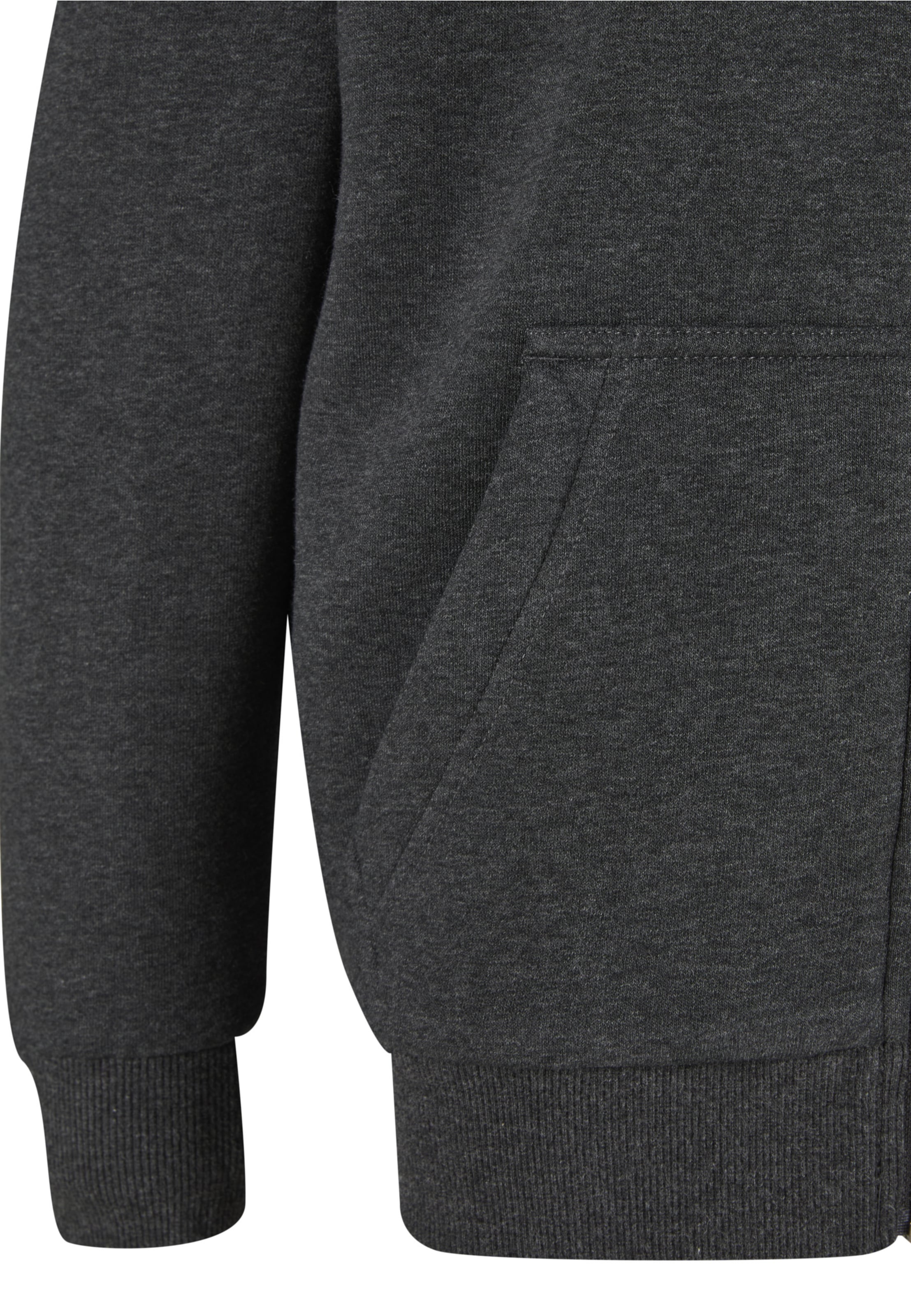 Urban Classics Sweatjacke in Grau