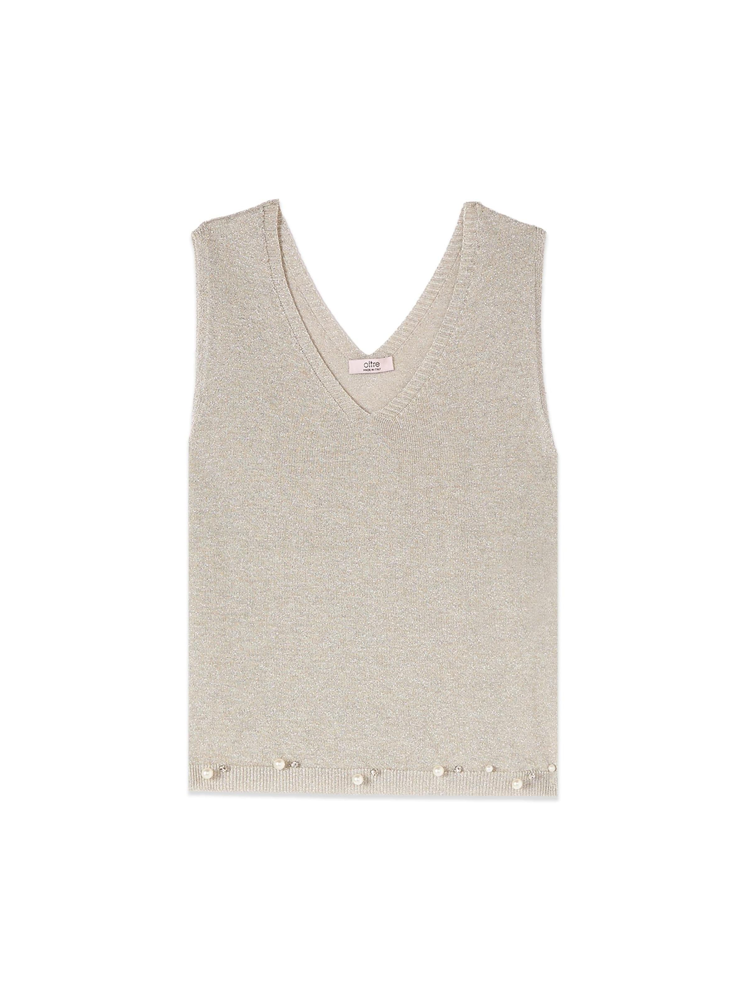 oltre - Jersey en beige: frente