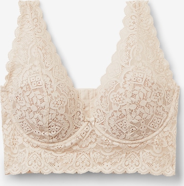 INTIMISSIMI Bustier BH 'Eleonora' in Beige: Vorderseite