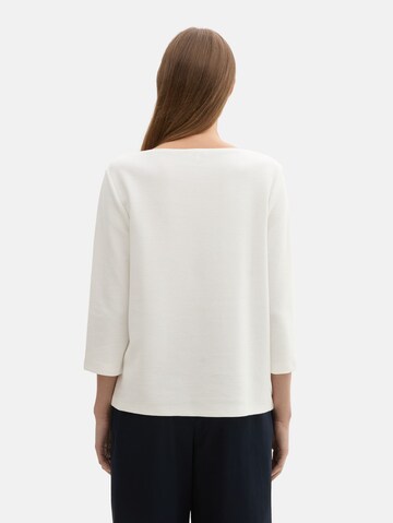 TOM TAILOR Shirt in Wit