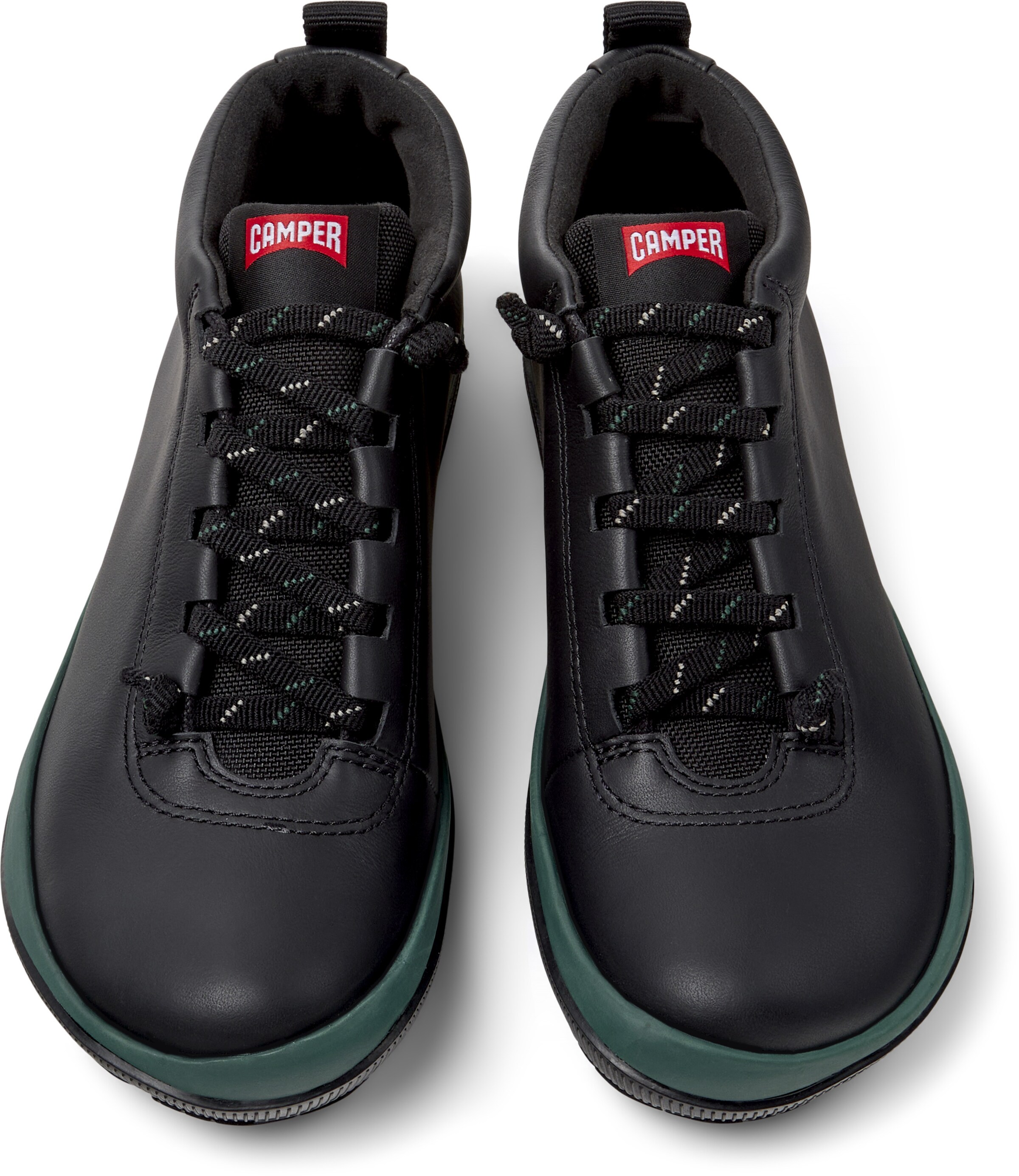 Bottines 'Peu Pista' CAMPER en noir