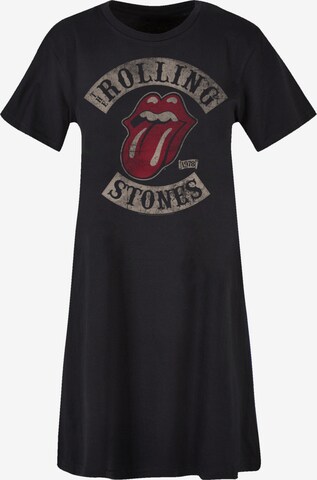 F4NT4STIC Jurk 'The Rolling Stones Tour '78' in Zwart: voorkant