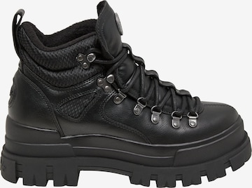 BUFFALO Stivaletto stringato 'Aspha' in Nero ABOUT YOU