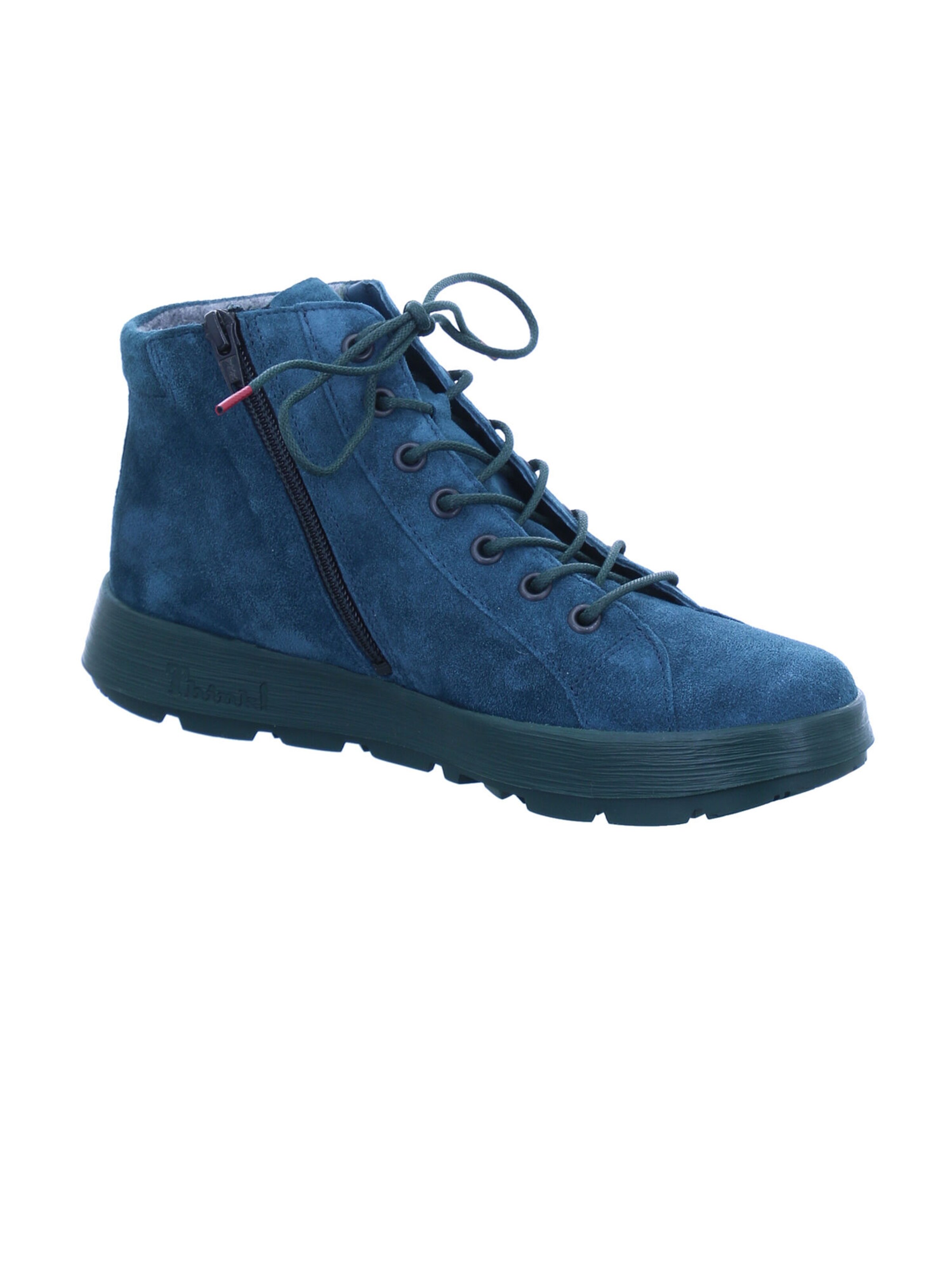 THINK! Lace-Up Ankle Boots 'Comoda' in Blue