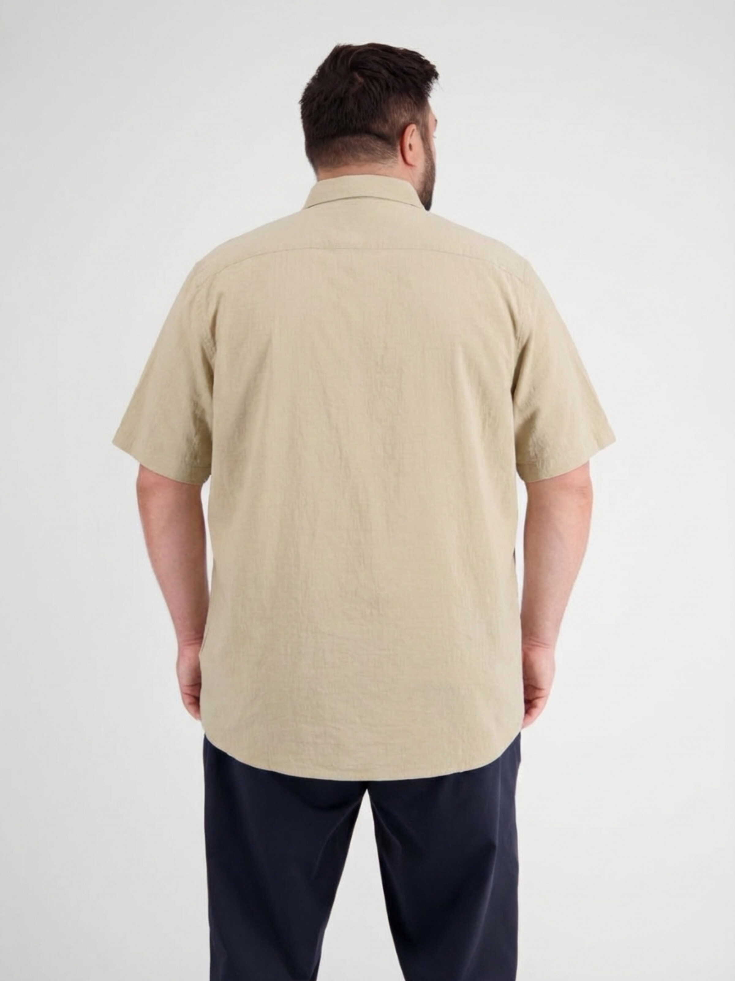 LERROS Regular fit Overhemd in Beige