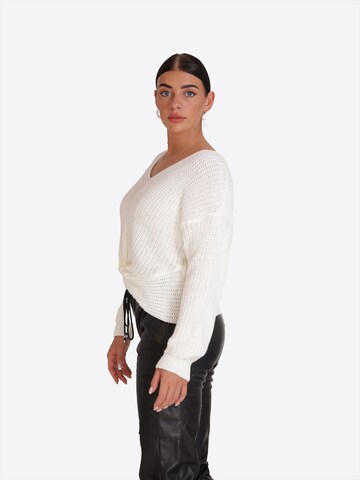 Elara Pullover in Weiß