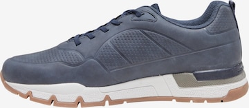 Baskets basses TOM TAILOR en bleu : devant