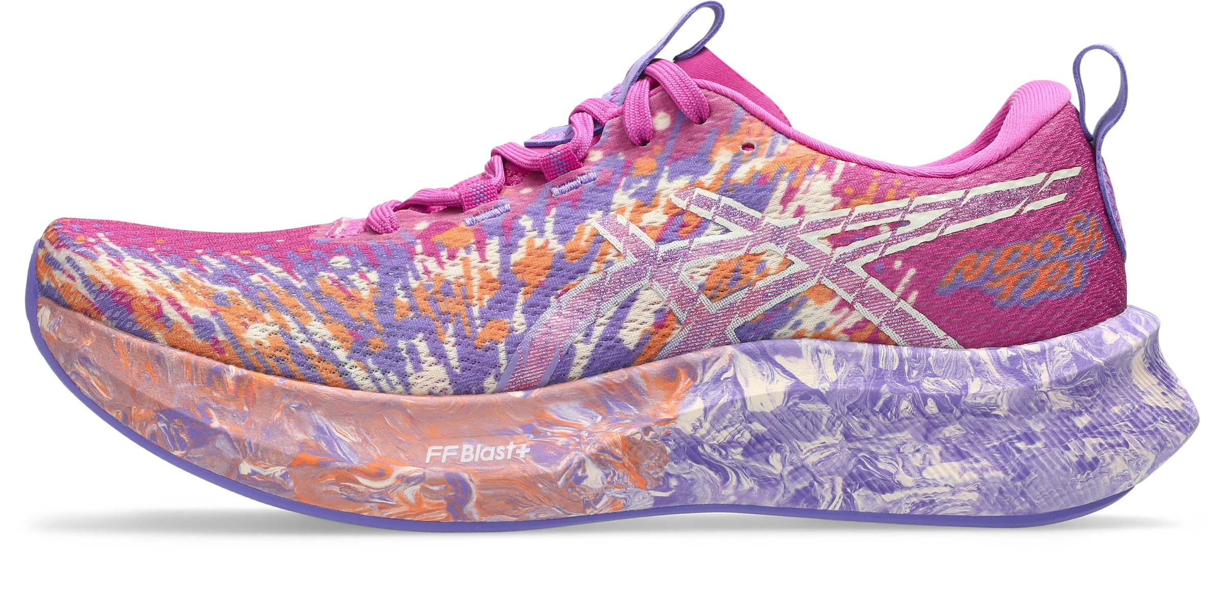 Chaussure de course 'Noosa Tri 16' ASICS en violet : devant