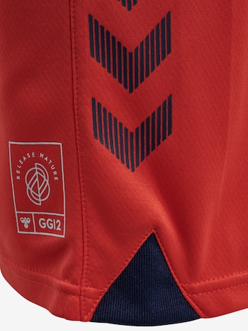 Regular Pantalon de sport 'GG12' Hummel en rouge